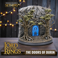 The Doors of Durin Diorama | Lord of the Rings | 3D Printing Models