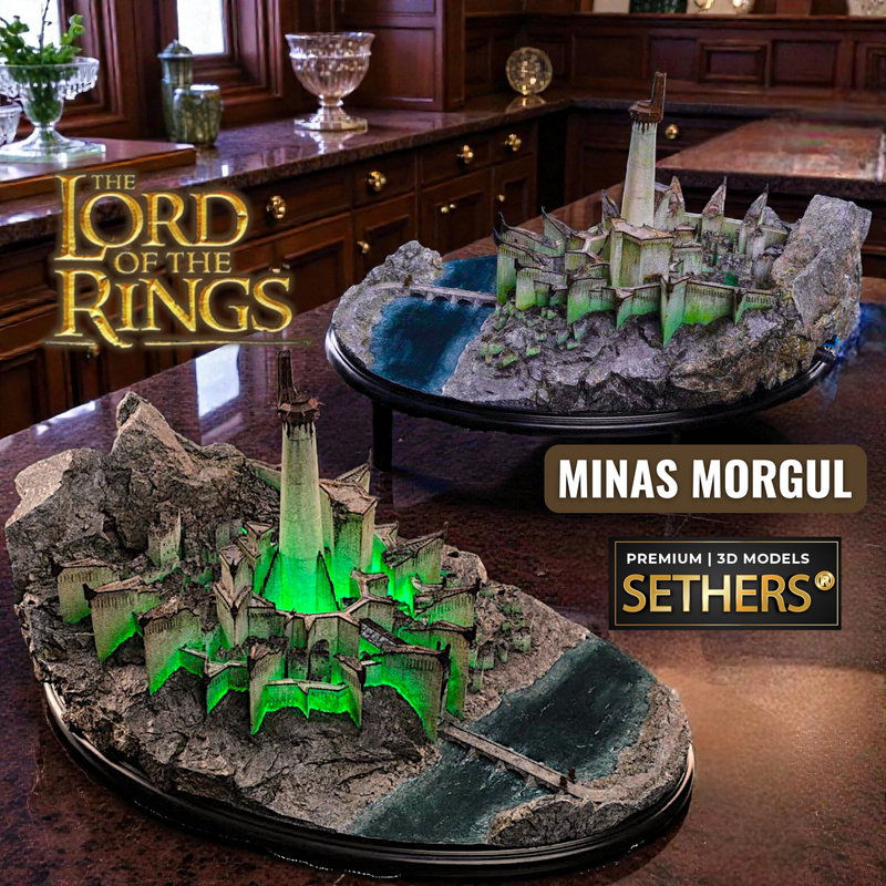 Minas Morgul Diorama | Lord of the Rings | 3D Printing Models