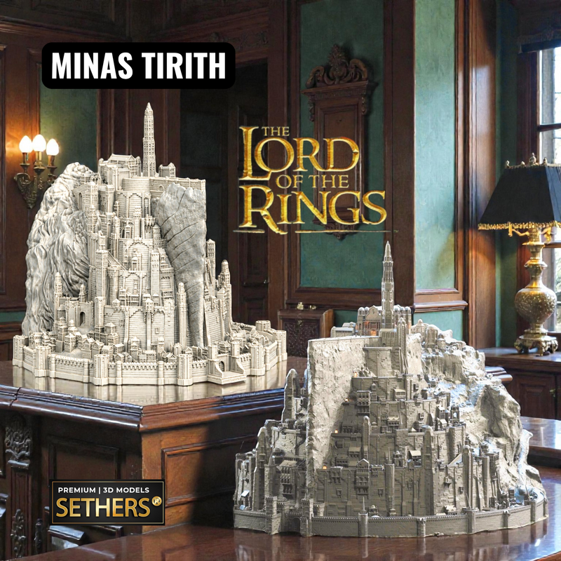 Minas Tirith Diorama | Lord of the Rings LOTR | 3D Printing Models