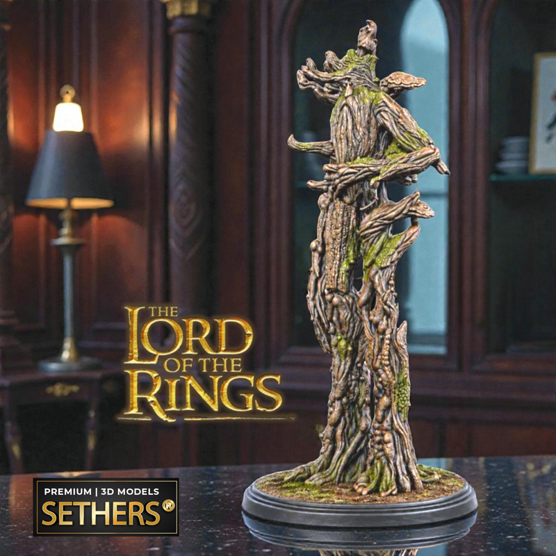 Treebeard Sculpture | Lord of the Rings | 3D Printing Models