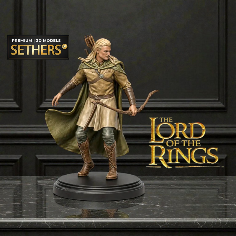 Legolas Prince of the Woodland Realm | Lord of the Rings | 3D Printing Models