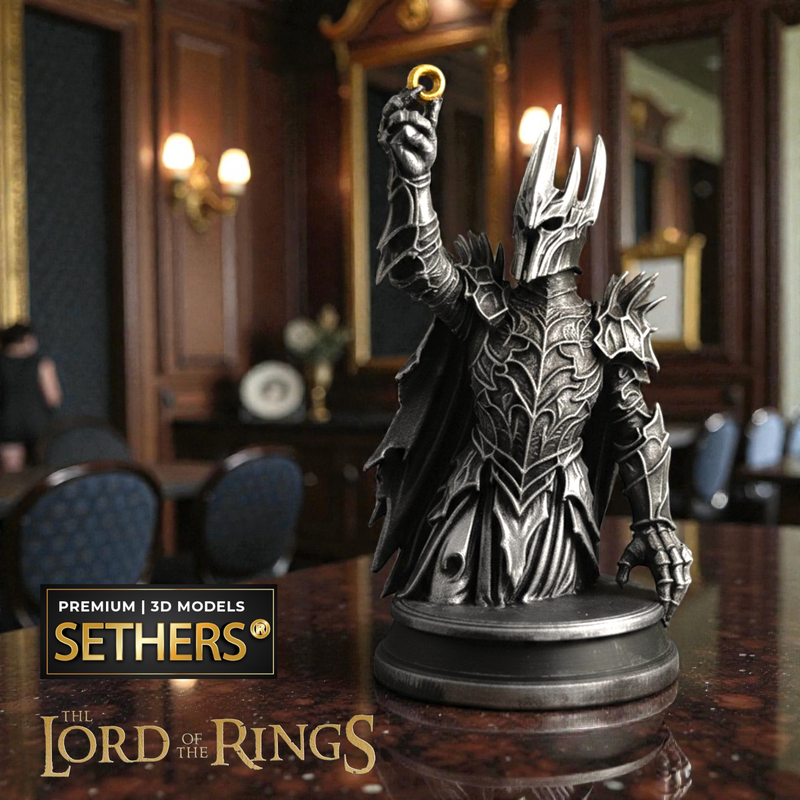 Lord Sauron Diorama | Lord of the Rings | 3D Printing Models