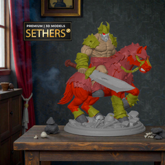 4 Four Horsemen of the Apocalypse | Book of Revelation | 3D Printing Models