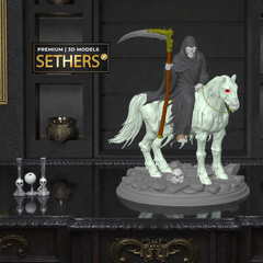 4 Four Horsemen of the Apocalypse | Book of Revelation | 3D Printing Models