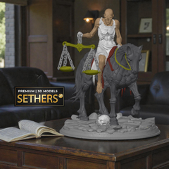 4 Four Horsemen of the Apocalypse | Book of Revelation | 3D Printing Models