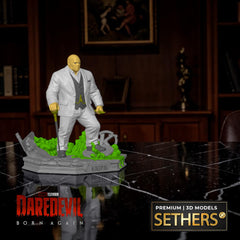 Kingpin Diorama | Daredevil Marvel Comics | 3D Printing Models