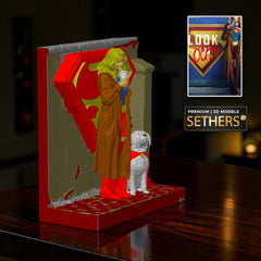 Supergirl 2026 Urban Diorama | James Gunn Superman | 3D Printing Models 