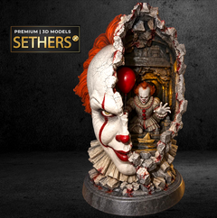 It inside of It Sculpture | Pennywise It Stephen King  | 3D Printing Models