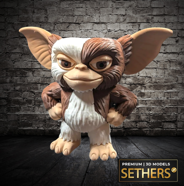 Gremlins Gizmo Sculpture | Best 3D Printing STL Model Files