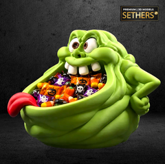 Slimer Ghost | Ghostbusters candy bowl | 3D Printing Models