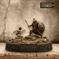 David and Goliath Diorama | Bible Christian | 3D Printing Models