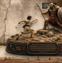David and Goliath Diorama | Bible Christian | 3D Printing Models