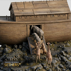 Noah's Ark two by two | Bible Christian Diorama | 3D Printing Models
