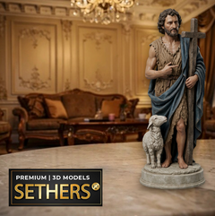Jesus Christ the Lamb of God Diorama | Bible Christian | 3D Printing Models