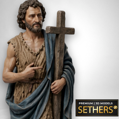 Jesus Christ the Lamb of God Diorama | Bible Christian | 3D Printing Models