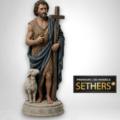 Jesus Christ the Lamb of God Diorama | Bible Christian | 3D Printing Models