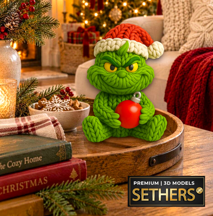 Grinch Crochet | How the Grinch Stole Christmas | 3D Printing Models