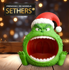 Grinch Candy Bowl | How the Grinch Stole Christmas | 3D Printing Models