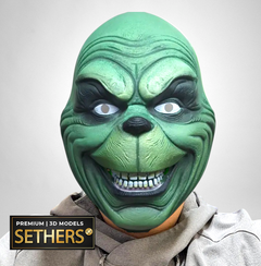 Grinch Mask | Prop Cosplay | 3D Printer Models