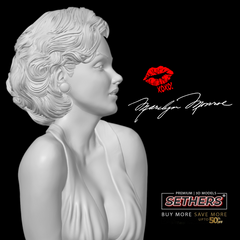 Marilyn Monroe Statue | Legends of Hollywood | 3D Printing Models