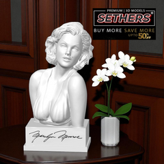 Marilyn Monroe Bust | Legends of Hollywood | 3D Printing Models