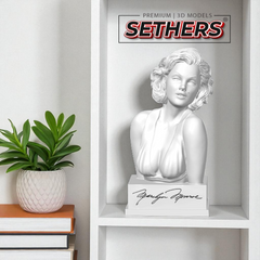 Marilyn Monroe Bust | Legends of Hollywood | 3D Printing Models