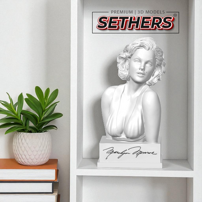 Marilyn Monroe Bust | Legends of Hollywood | 3D Printing Models