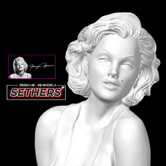 Marilyn Monroe Bust | Legends of Hollywood | 3D Printing Models