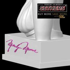 Marilyn Monroe Bust | Legends of Hollywood | 3D Printing Models