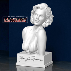 Marilyn Monroe Bust | Legends of Hollywood | 3D Printing Models