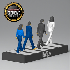 Beatles Abbey Road Diorama | 3D Printing Model Files