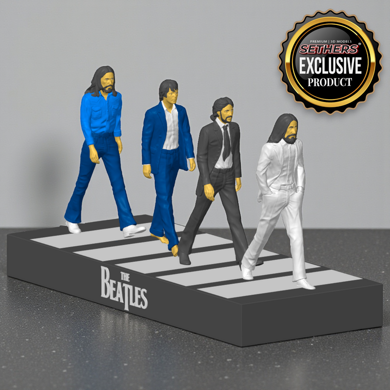Beatles Abbey Road Diorama | 3D Printing Model Files