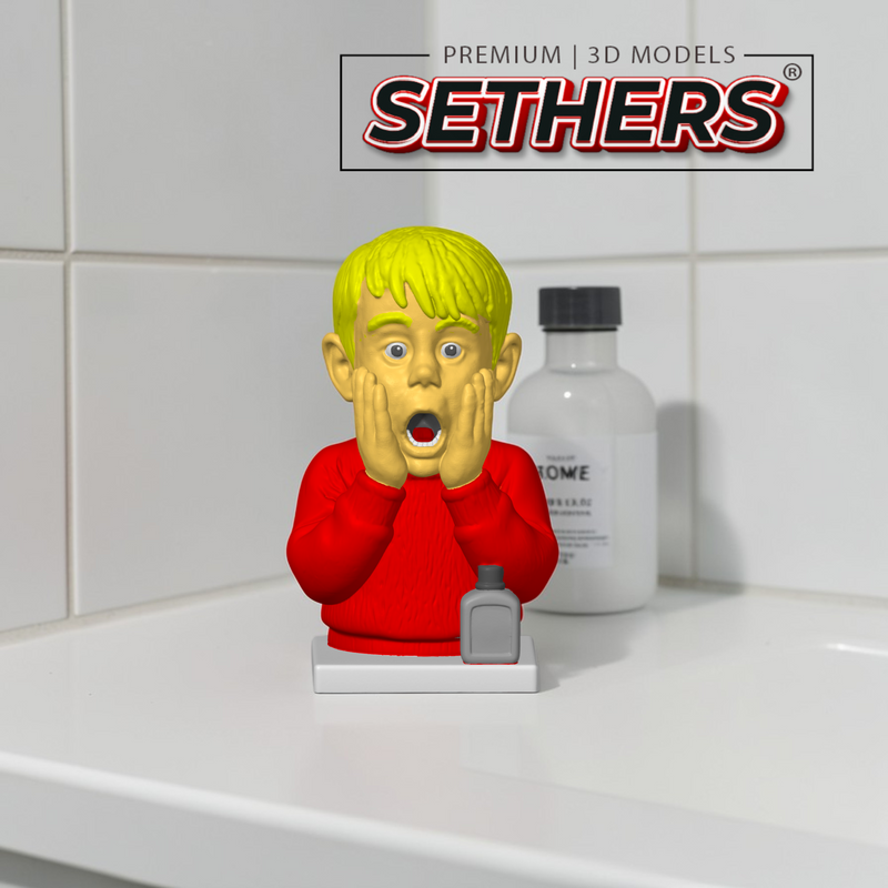 Kevin Bust | Home Alone | Best 3D Printer Model Files at Sethers