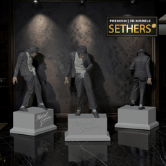 Michael Jackson Billie Jean Sculpture | Motown 25 | 3D Printer Model Files