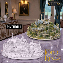 Rivendell Diorama | Lord of the Rings LOTR | Best 3D Printing Models