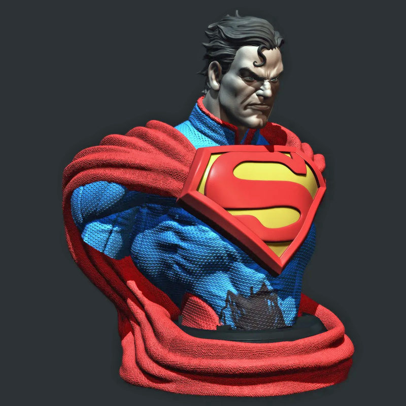 Superman Injustice League Bust | 3D Printer Model Files