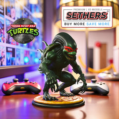 Xeno Hybrid | TMNT Teenage Mutant Ninja Turtles | 3D Printing Models