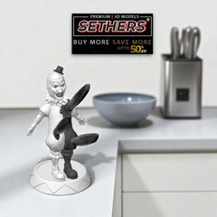 Art the Clown Terrifier Knife Block | Best 3D Printing STL Models