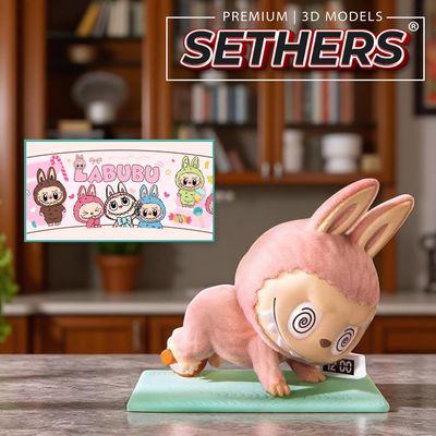 Ab Roller | Labubu Monsters | Best 3D Printing STL Model Files