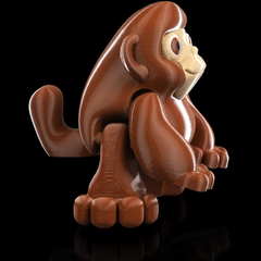Action Monkey | 3D Printer Model Files