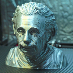 Albert Einstein Headphone Stand | 3D Printer Model Files