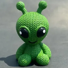 Alien | Crochet Knitted | 3D Printer Model Files