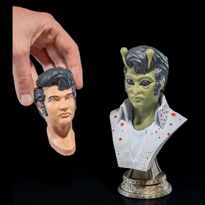 Alien Elvis Presley | 3D Printer Model Files