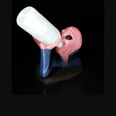 Alien Wine Bottle Holder | 3D Printer Model Files