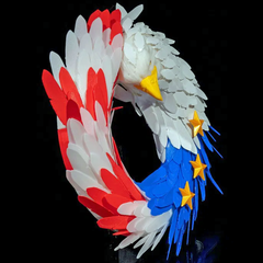 American Bald Eagle Patriotic Garland| 3D Printer Model Files