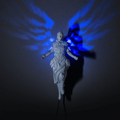 Angel Wall Night Light | 3D Printer Model Files