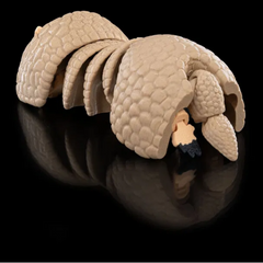 Armadillo | Articulated Print in Place | 3D Printer Model Files