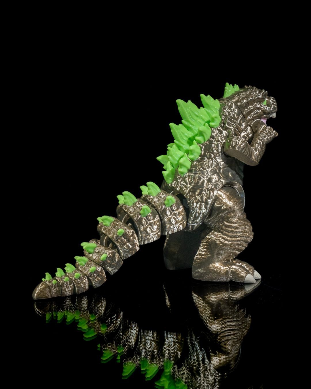Articulated Godzilla 3D Printer Model Files