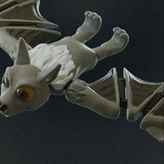 Articulated Hanging Bat | 3D Printer Model Files