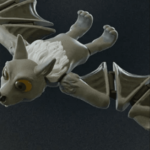 Articulated Hanging Bat Printer Model Files